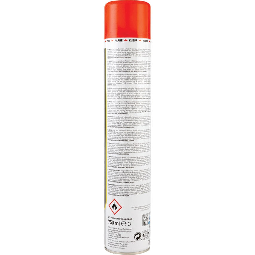 Easyline Edge Line Marking Paint Red 750ML AER