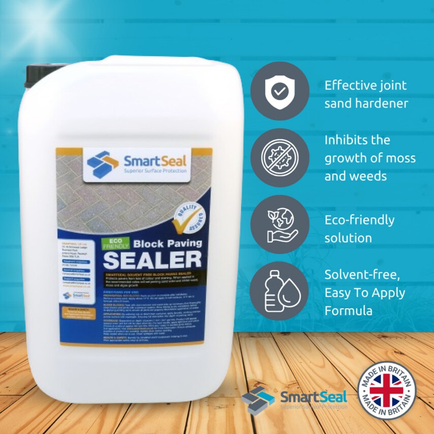 Eco Friendly Block Paving Sealer 25 Liter