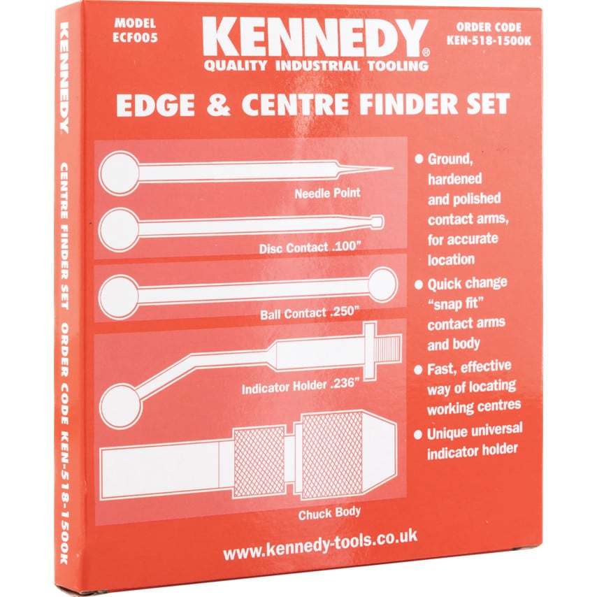 Edge & Centre Finder Set (5 Piece)