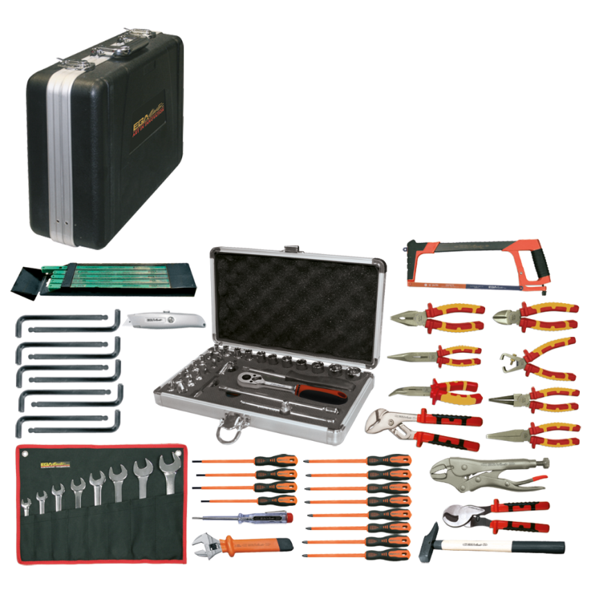 Electrician Case with Tool Kit
