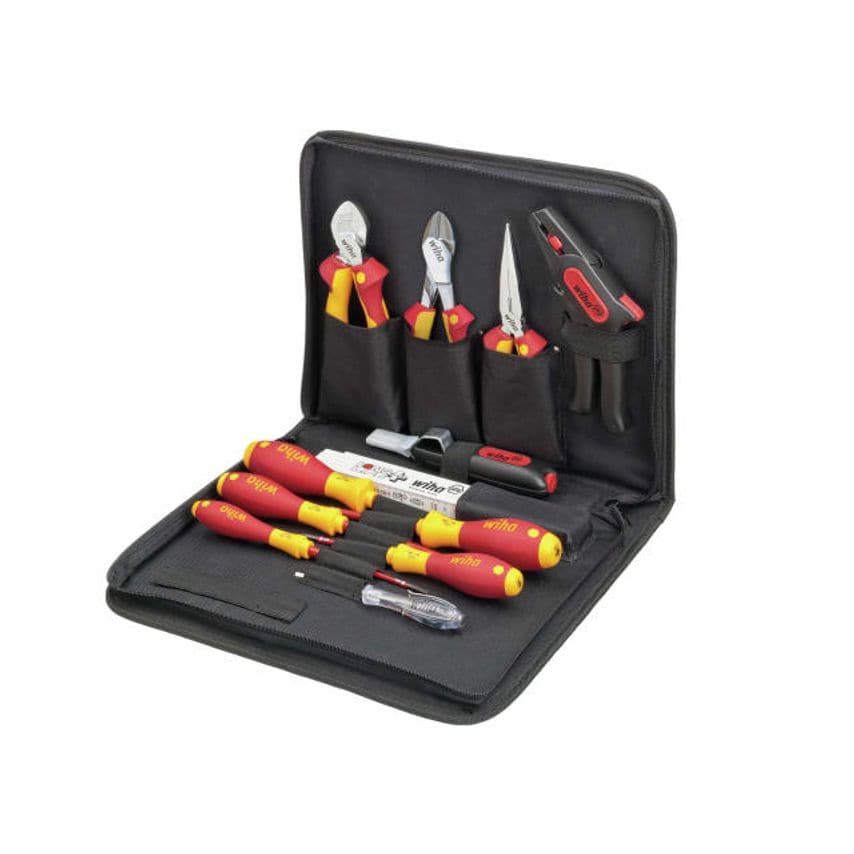 Electrician Tool Set, 13 Piece