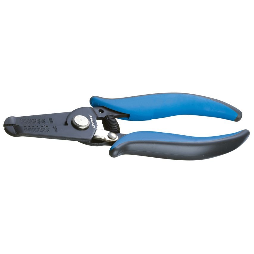 Electronic wire stripping pliers