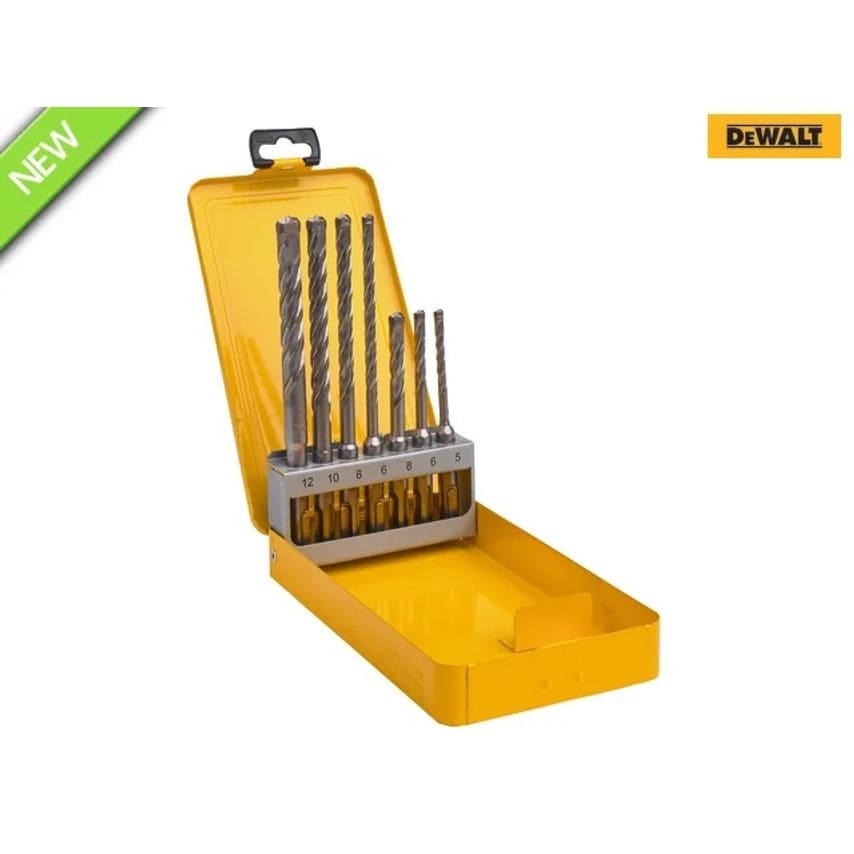 Elite Series Carbide SDS+ 7pc Drill Bit Set