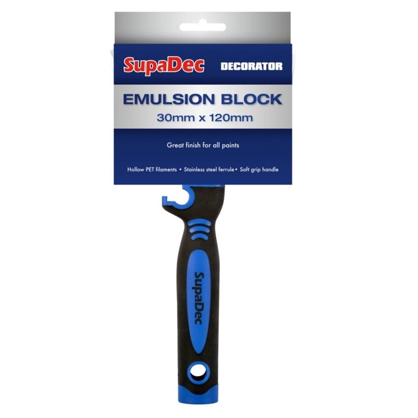 Emulsion Block Brush 30mm x 120mm