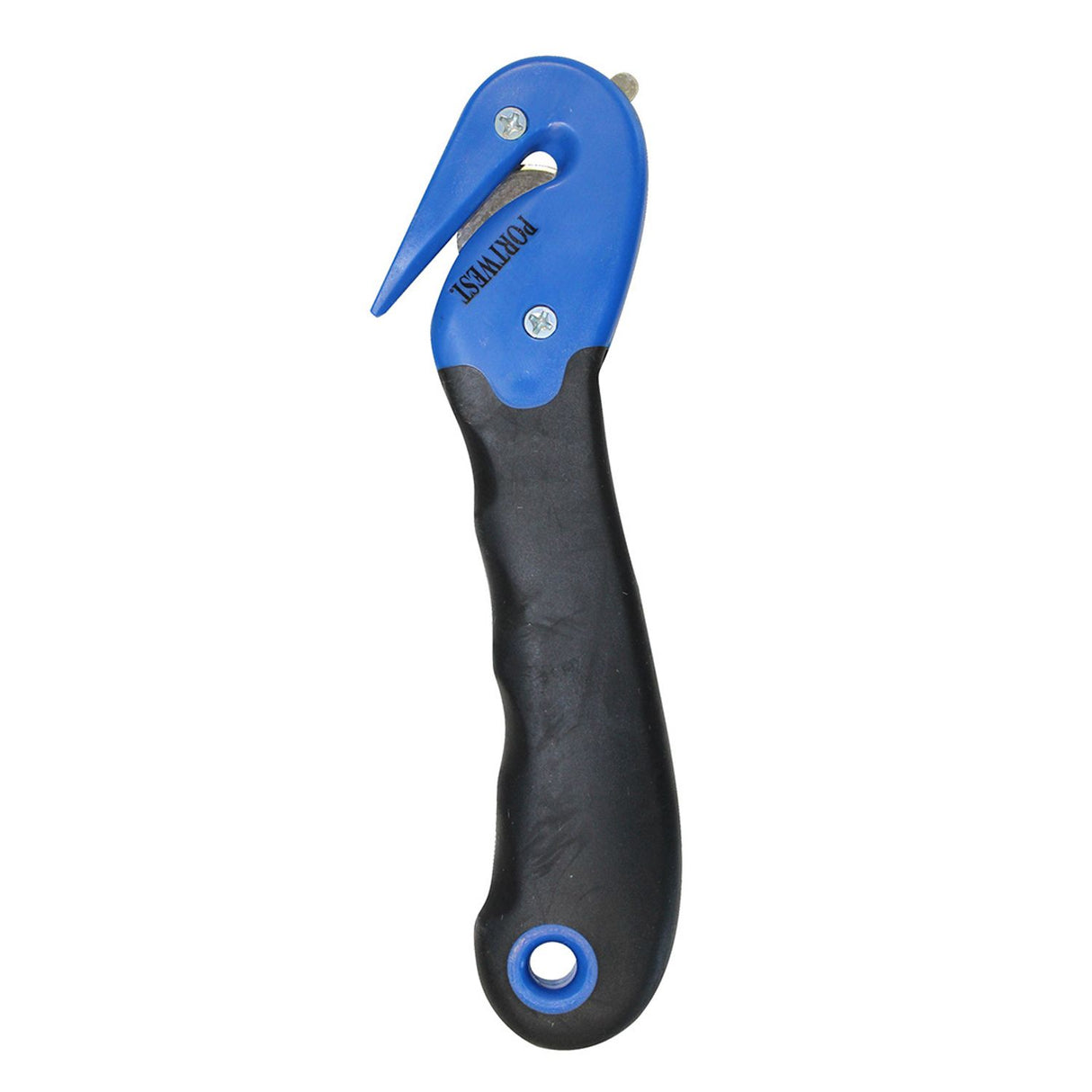 Enclosed Blade Safety Knife, Blue, Universal