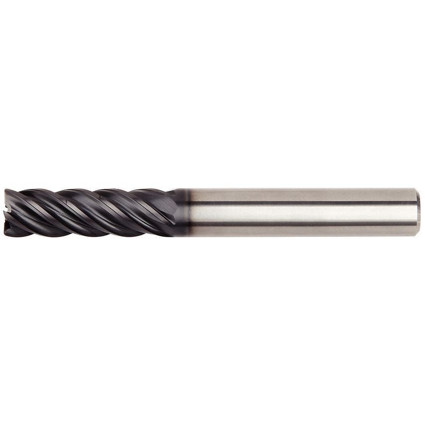End Mill Tcde D=.75 AP=2.25 Z5 R.06 TCDE0750N5CRC Grade KC643M