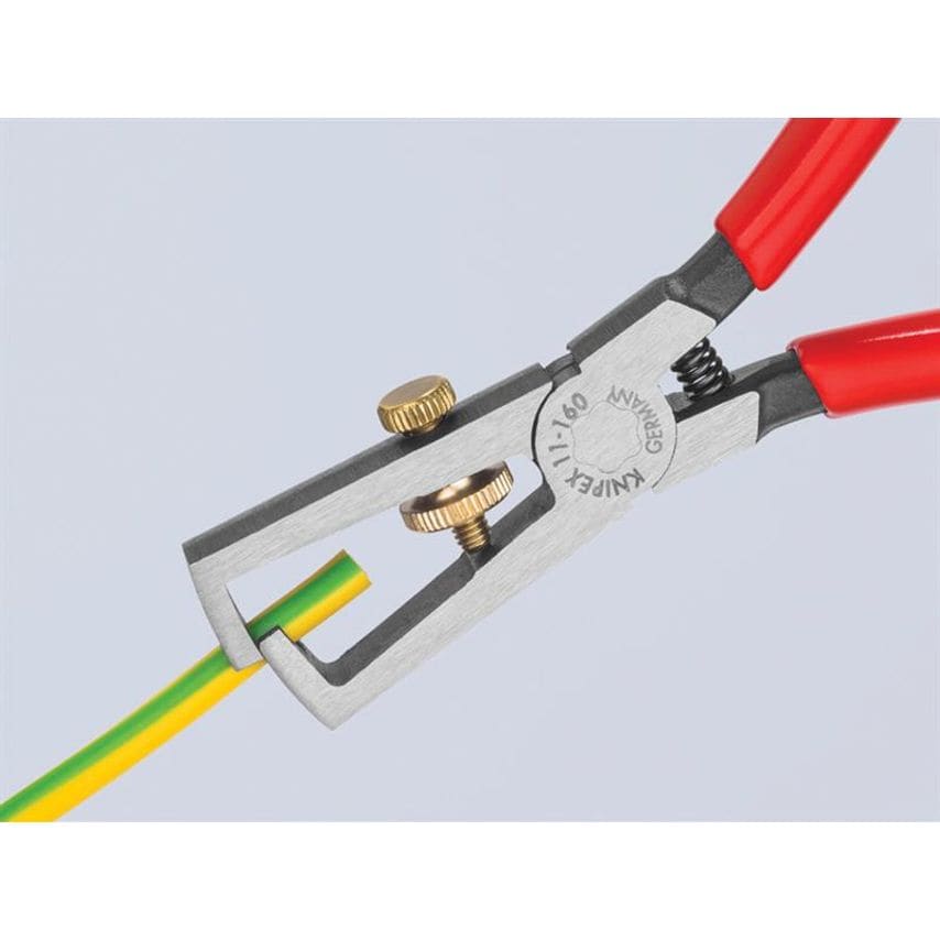 End Wire Insulation Stripping Pliers PVC Grip 160mm KPX1101160