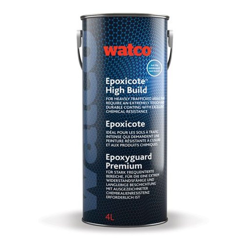 Epoxicote High Build Anti Slip Dark Grey, 4L