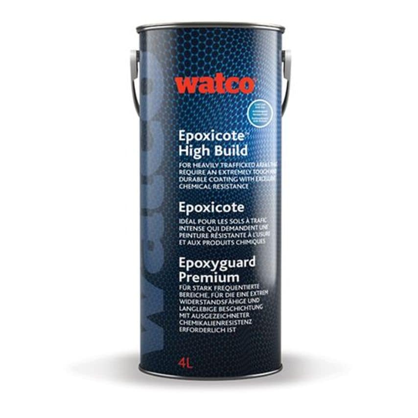 Epoxicote High Build Cold Cure Anti Slip Light Grey, 4L