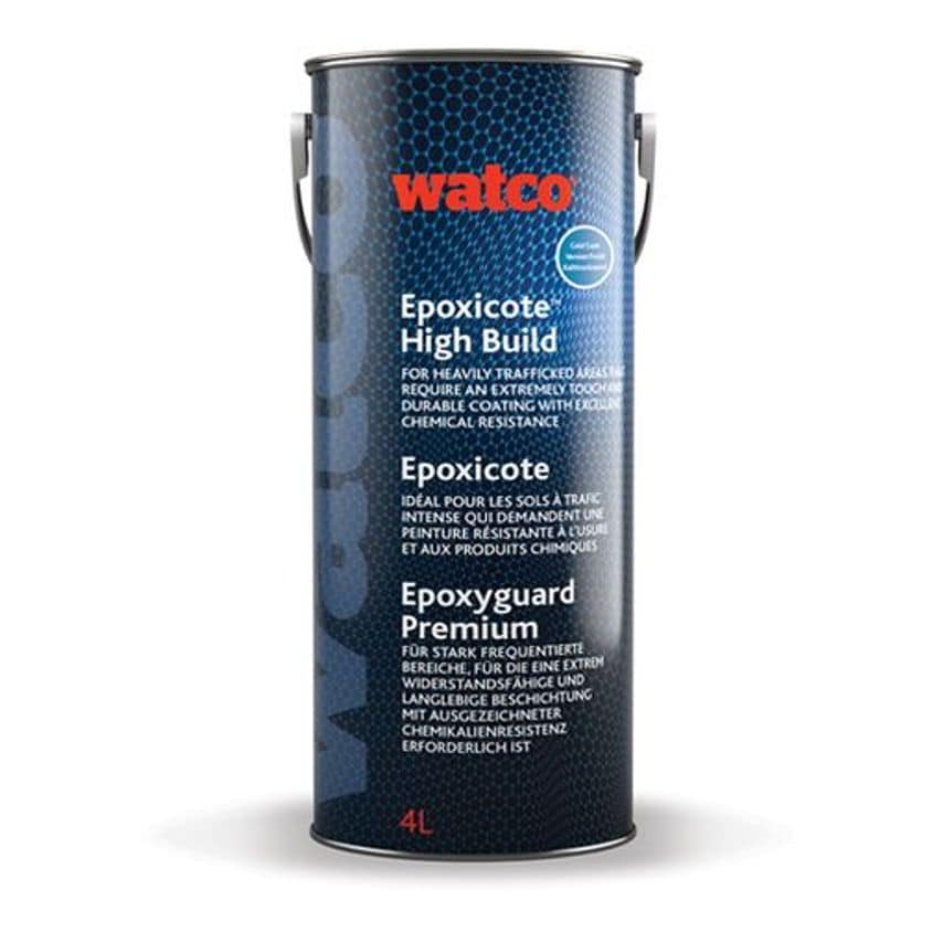 Epoxicote High Build Cold Cure Dark Grey, 4L