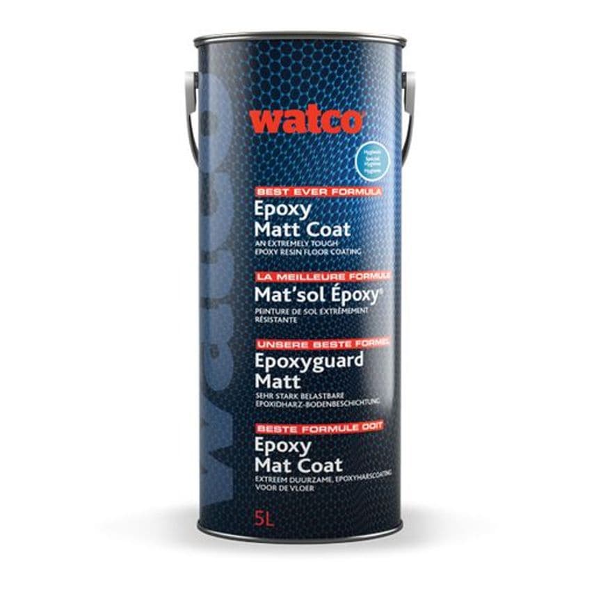 Epoxy Matt Coat Hygienic Black Brown EMCHYGBEFRAL8022