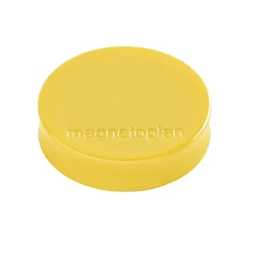 Ergo Magnet, 30mm, Pack Of 60, Gold Yellow