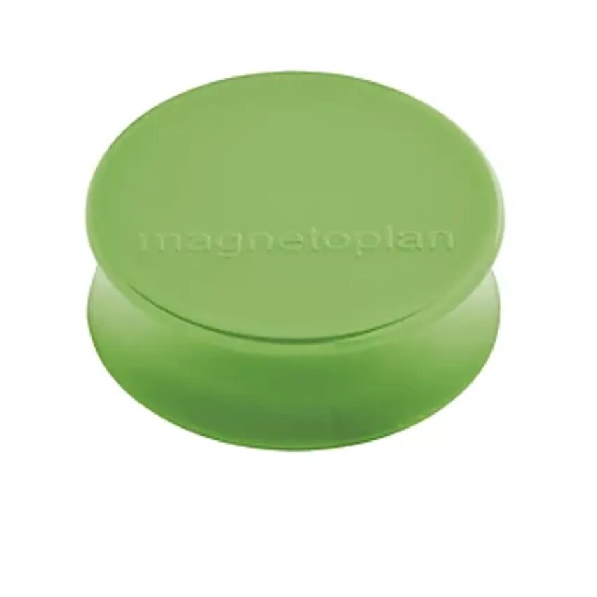 Ergo Magnet, 34mm, Pack Of 50, May Green