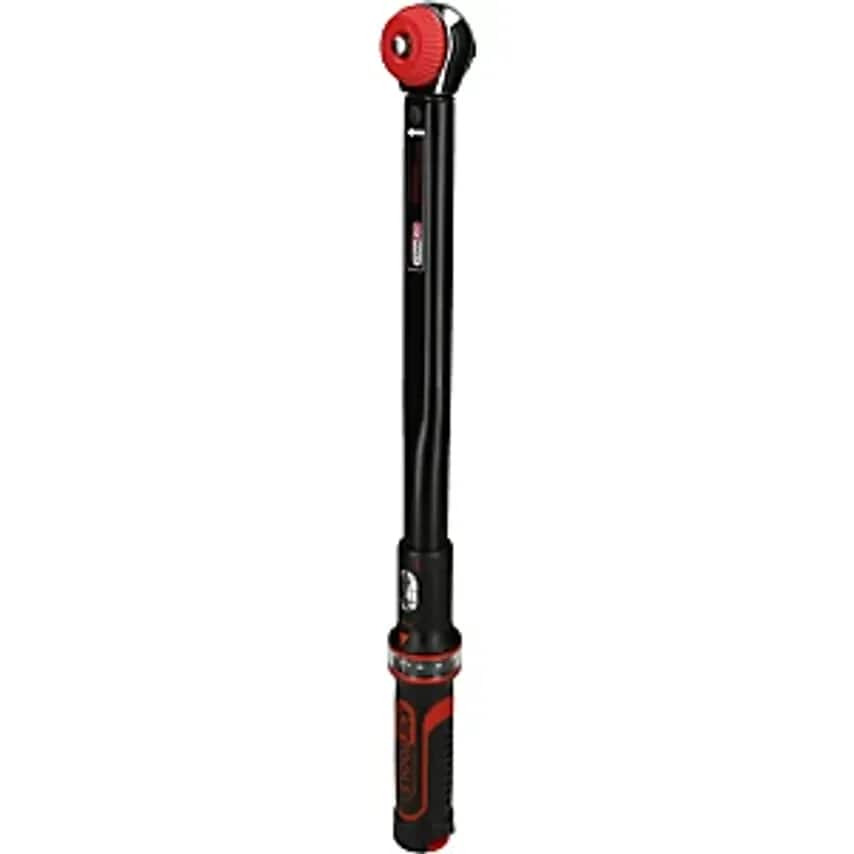 Ergotorque Precision Torque Wrench with Reversible Ratchet Head 1/4'' 5 - 25 NM