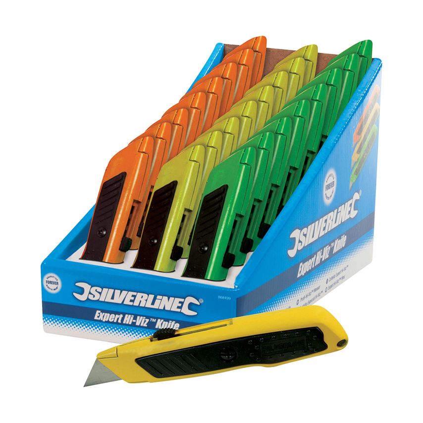 Expert Hi-Vis Knife Display Box - 24 Piece