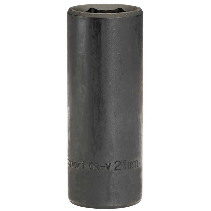 Expert Hi-torq Deep Impact Socket 1/2in Square Drive -  21mm