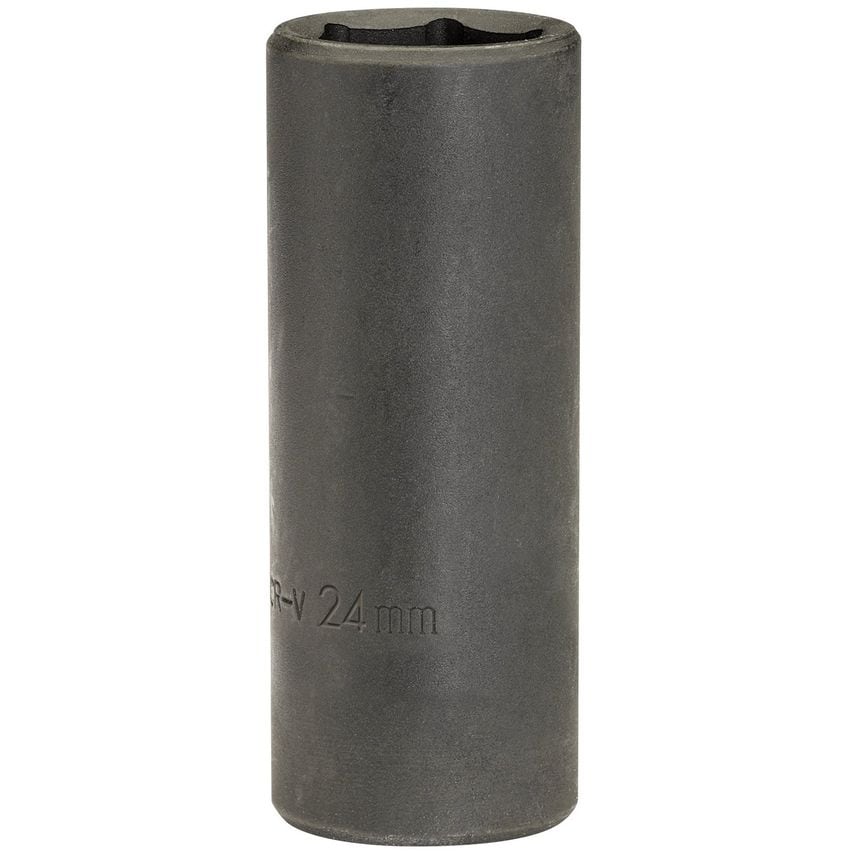 Expert Hi-torq Deep Impact Socket 1/2in Square Drive -  24mm