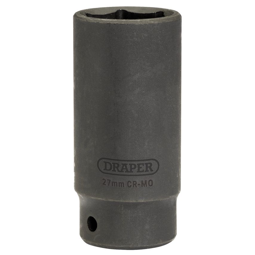 Expert Hi-torq Deep Impact Socket 1/2in Square Drive -  27mm