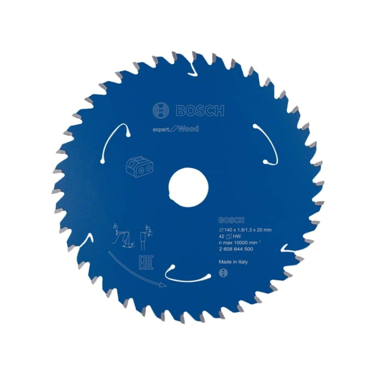 Expert for Wood Circular Saw Blade for Cordless Saws 140 x 20mm x 42T