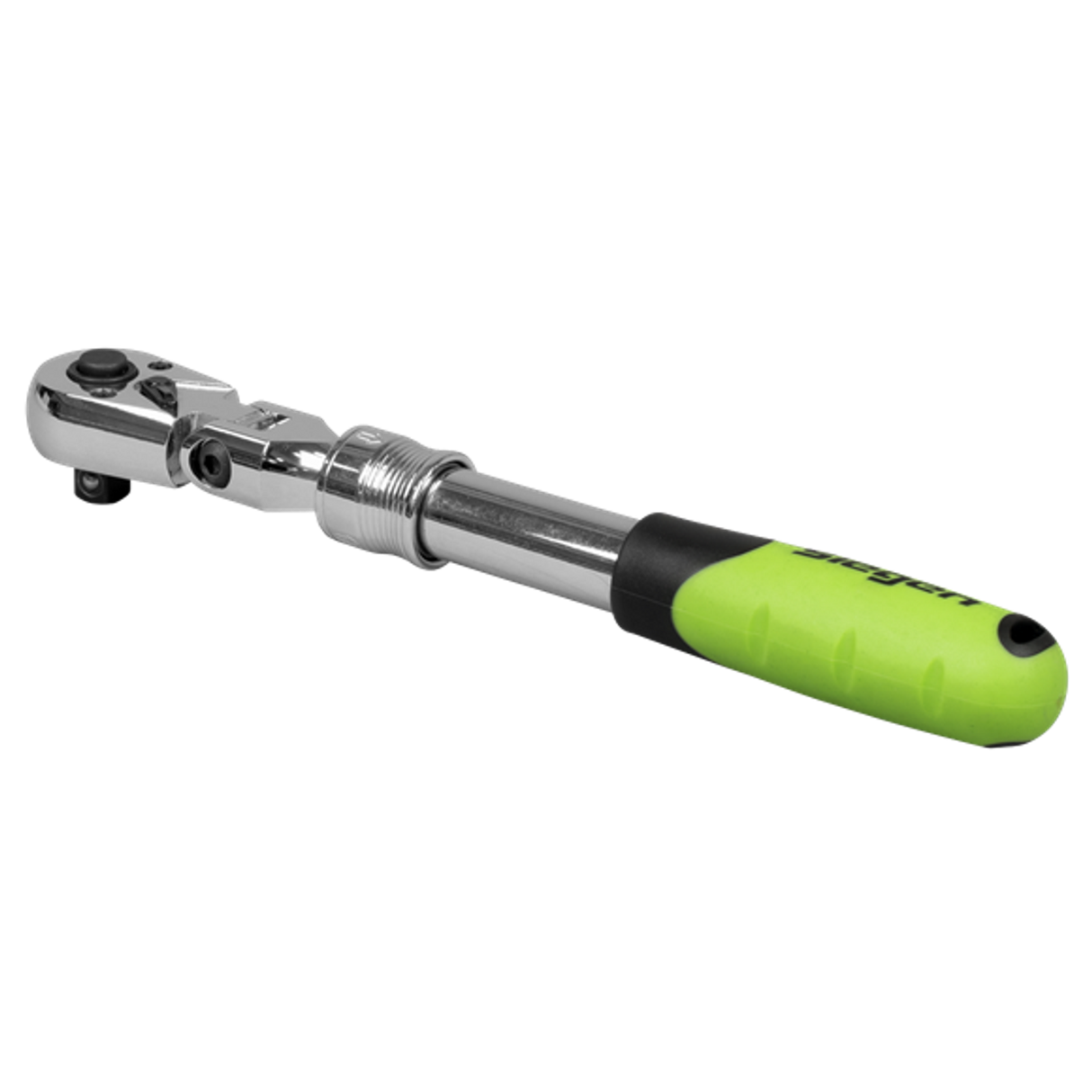 Extendable Flexi-Head Ratchet Wrench 3/8in Square Drive