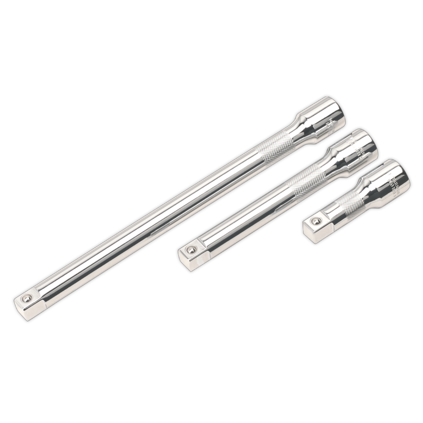 Extension Bar Set 3 Piece 1/2" Square Drive