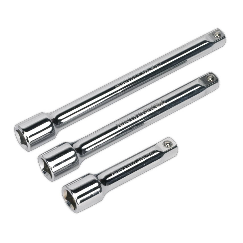 Extension Bar Set 3 Piece 3/8" Square Drive