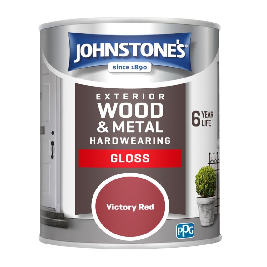 Exterior Hardwearing Gloss 750ml Victory Red