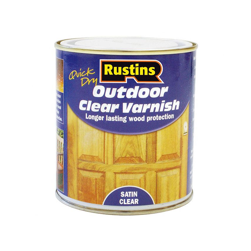 Exterior Varnish Satin 1 litre RUSEVS1L