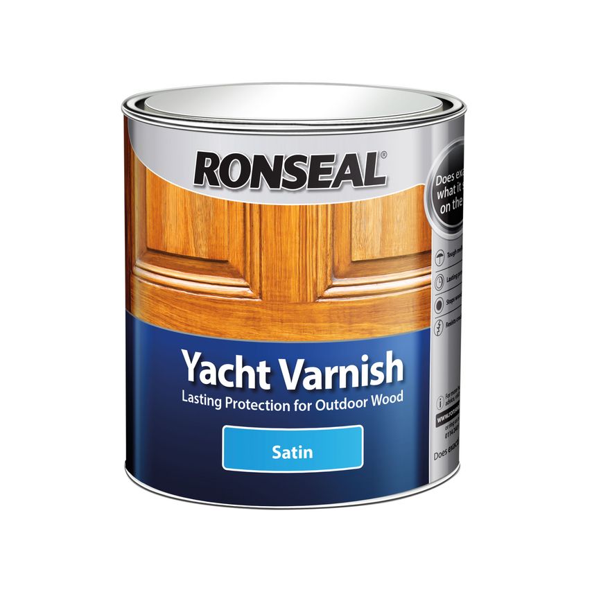 Exterior Yacht Varnish Satin 250ml RSLYVS250
