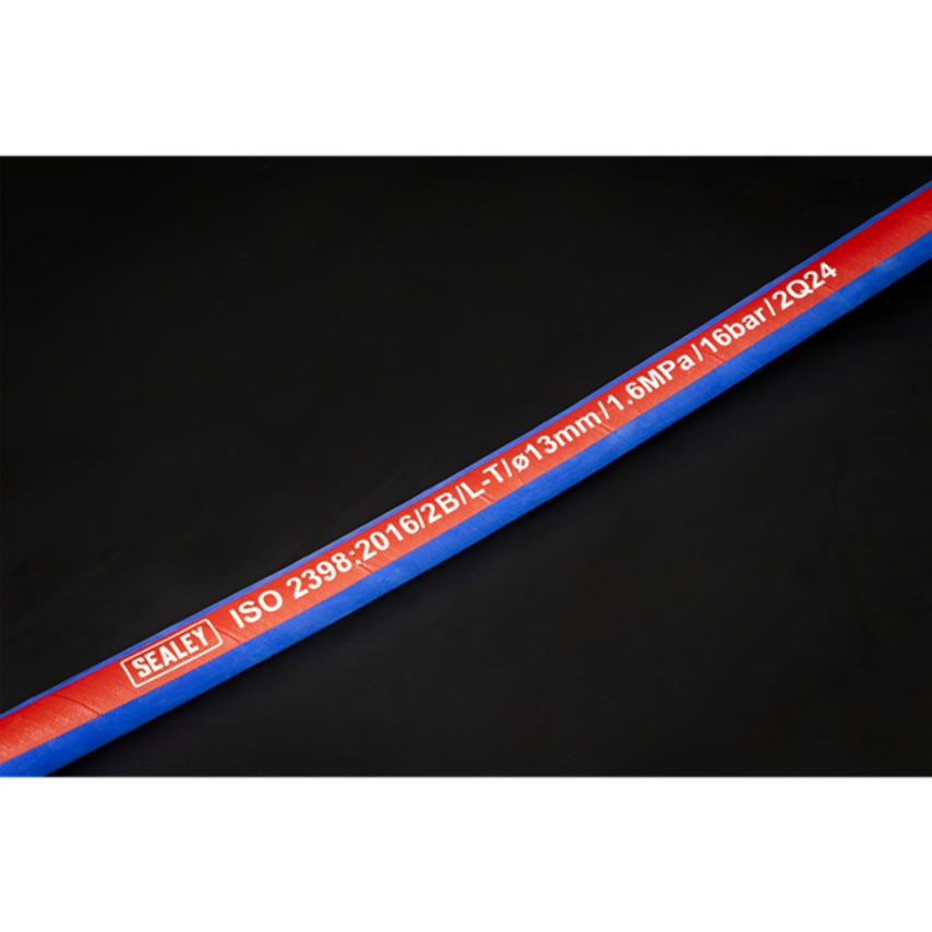Extra-Heavy-Duty Air Hose with 1/2"BSP Unions 5m x 13mm