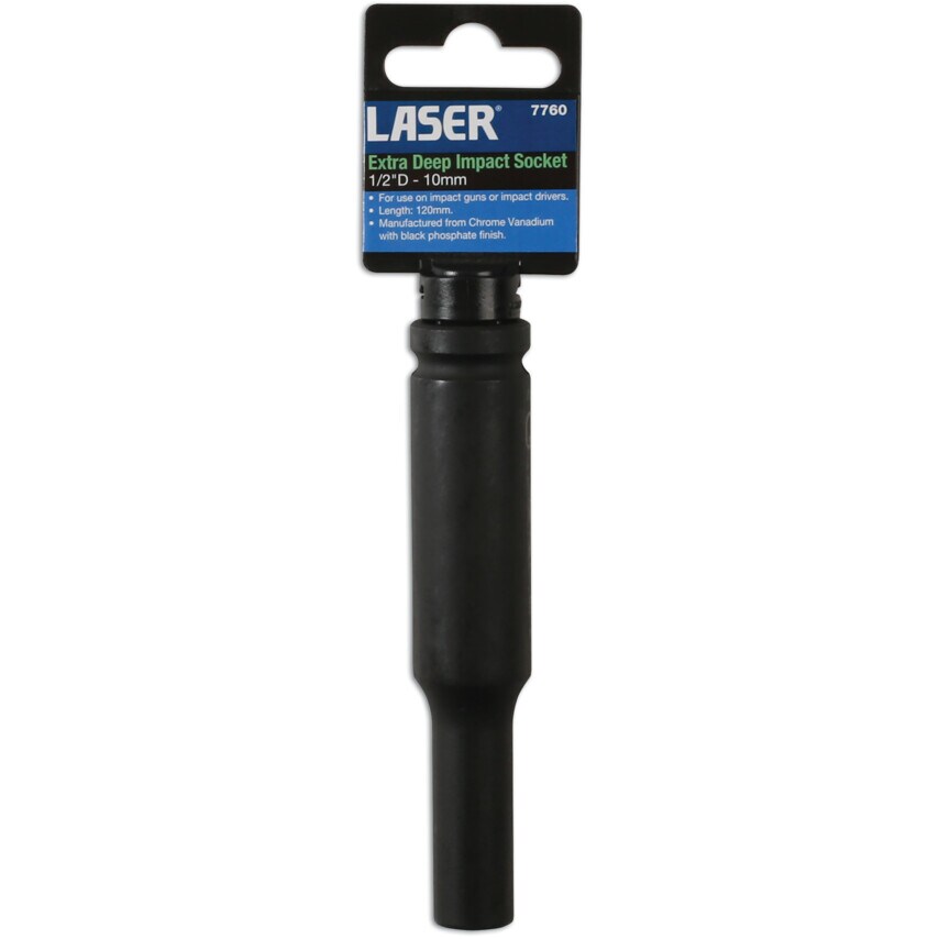 Extra Deep Impact Socket 1/2" Drive 10mm
