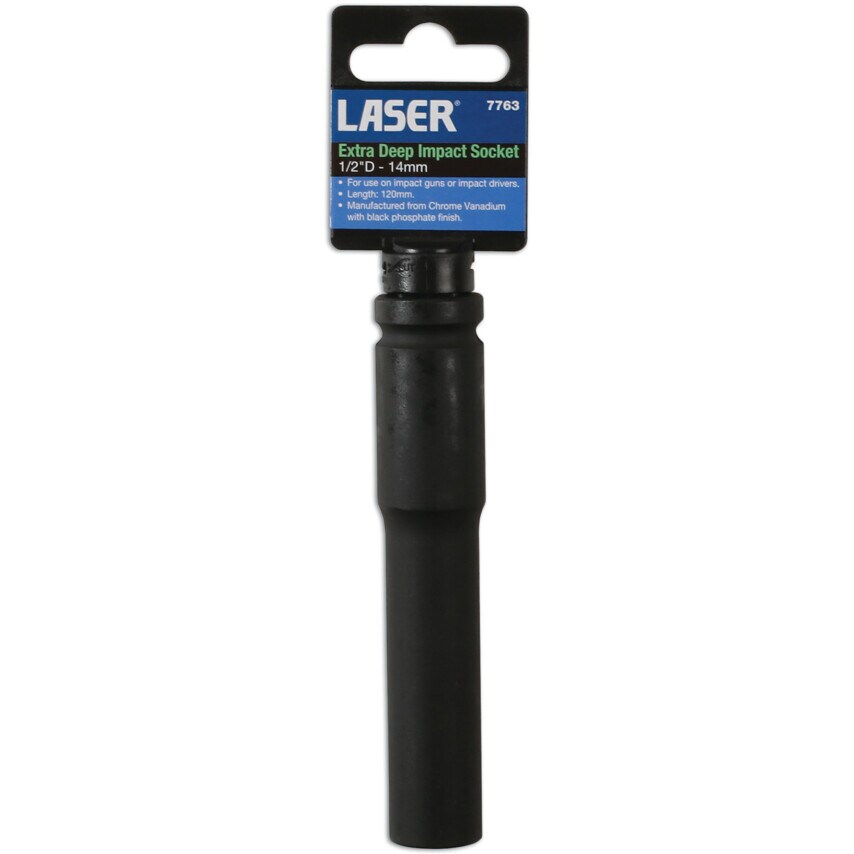 Extra Deep Impact Socket 1/2" Drive 14mm