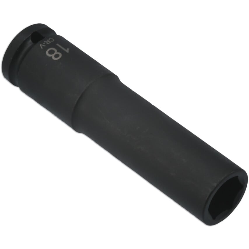 Extra Deep Impact Socket 1/2" Drive 18mm