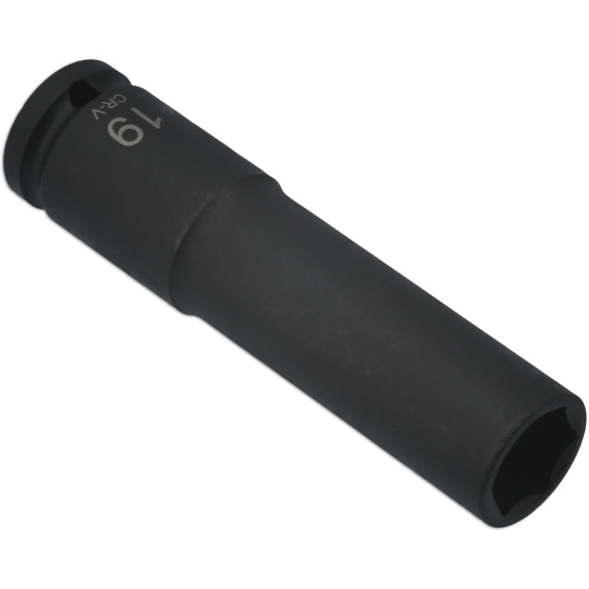 Extra Deep Impact Socket 1/2" Drive 19mm