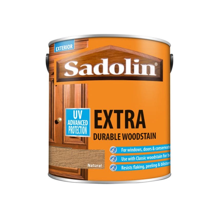 Extra Durable Woodstain Natural 2.5 litre