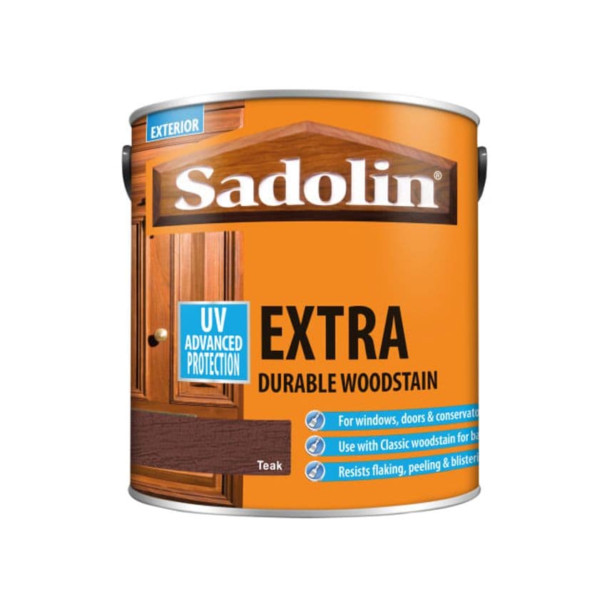 Extra Durable Woodstain Teak 2.5 litre