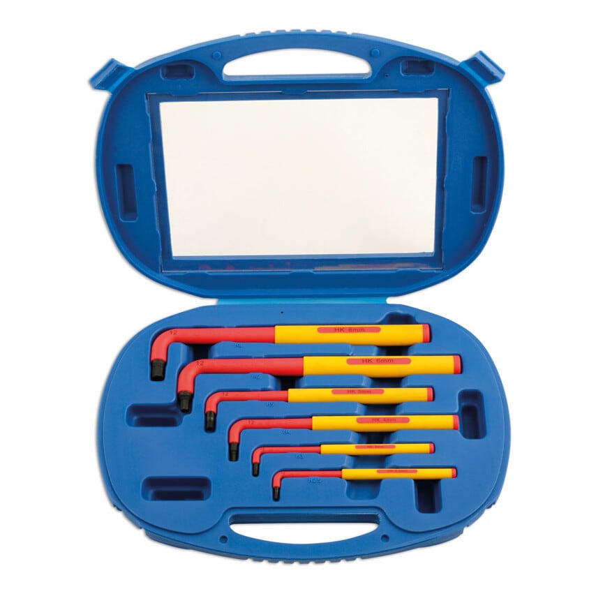 Extra Long Insulated Hex Key Set 6PC