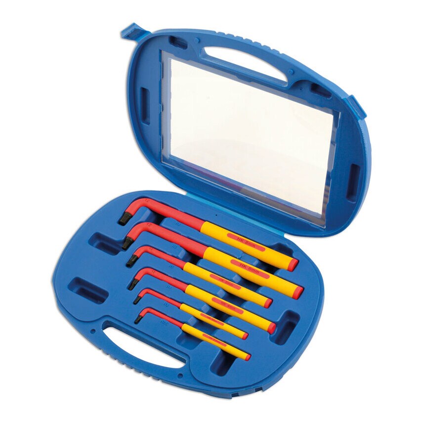 Extra Long Insulated Hex Key Set 6PC