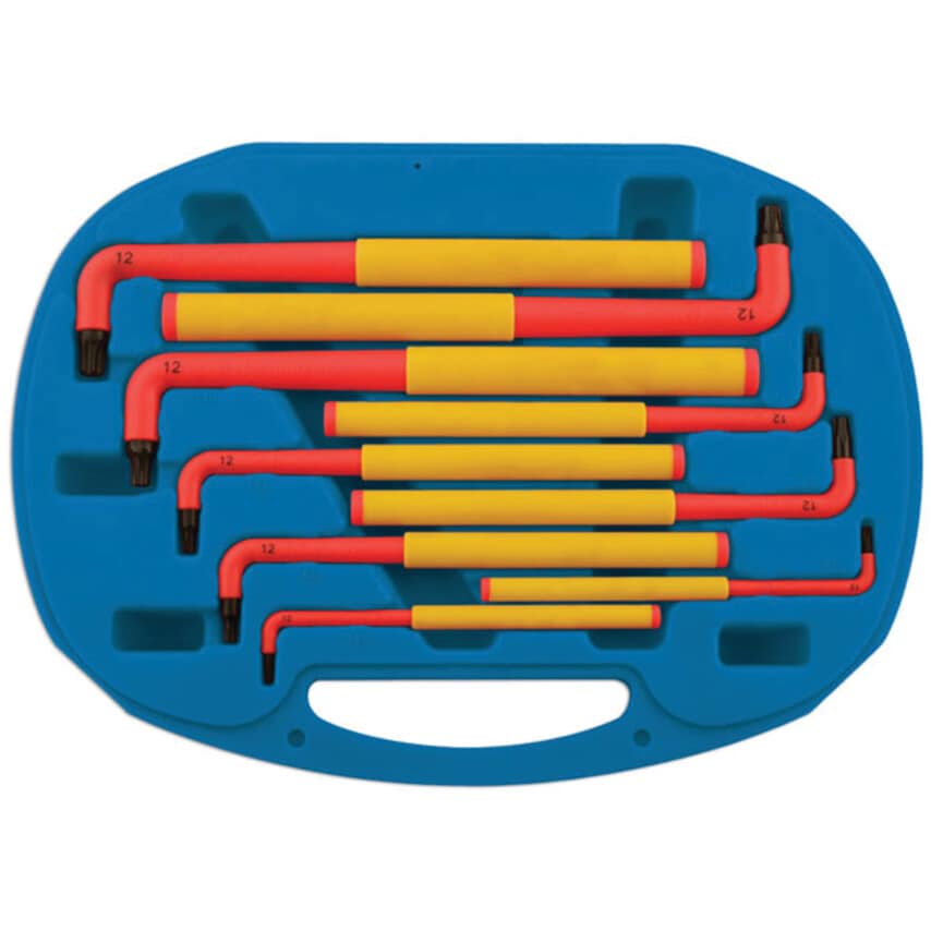Extra Long Insulated Star Key Set 9PC
