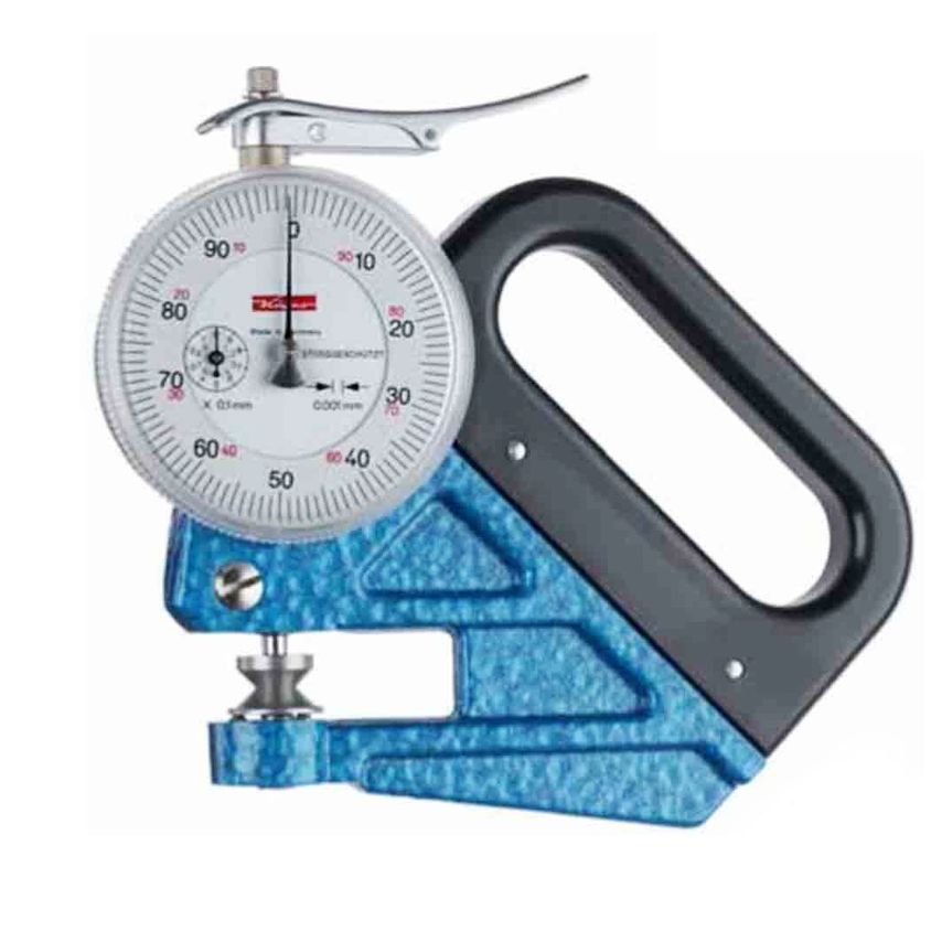 F1101/30 (0.001mm) Dial Foil Accurate Movement Thickness Gauge 30mm Jaw 0-1mm