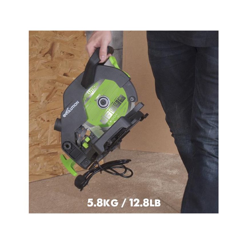 F210CMS TCT Multi-Purpose Compound Mitre Saw 210mm 1200W 240V EVLFURY210CM