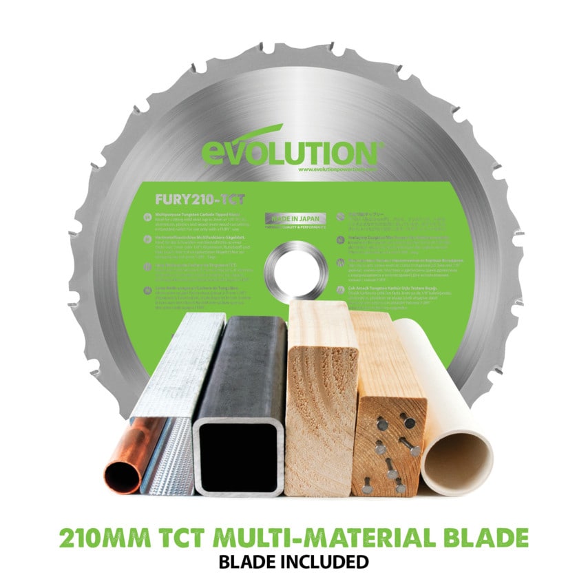 F210SMS 210mm Multi-Purpose Sliding Mitre Saw 230V