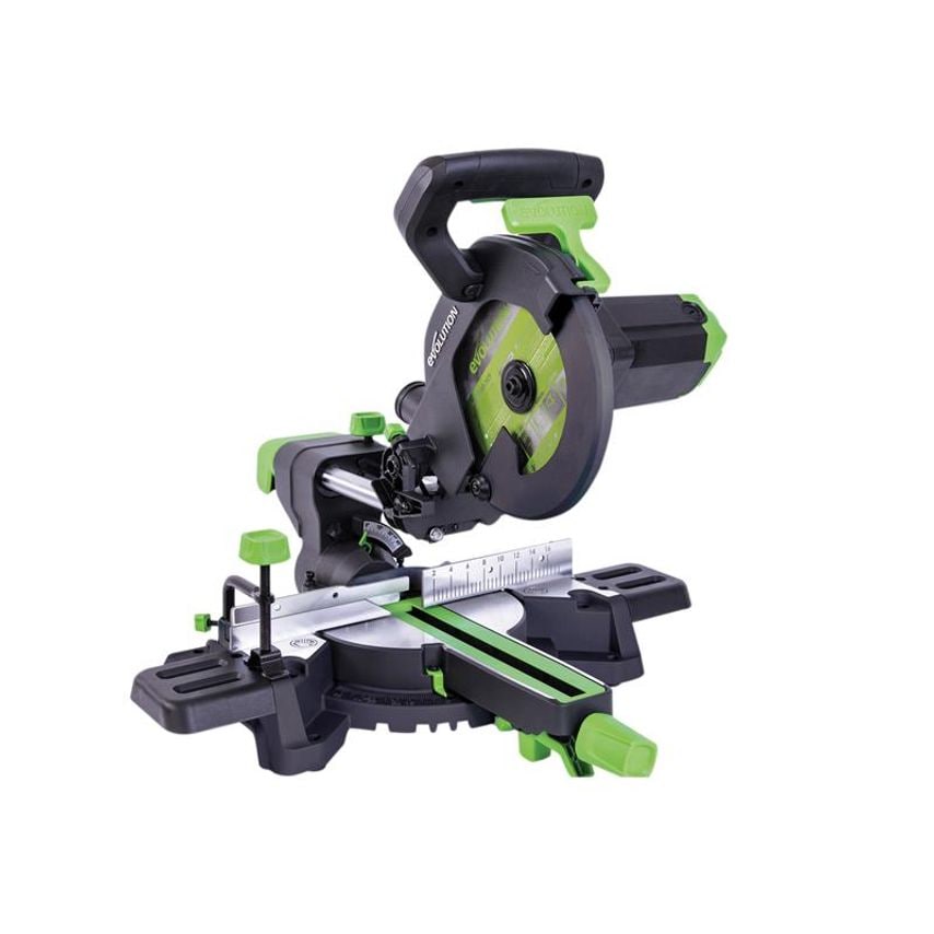 F210SMS TCT Multi-Material Sliding Mitre Saw 210mm 1200W 240V EVLF210SMS