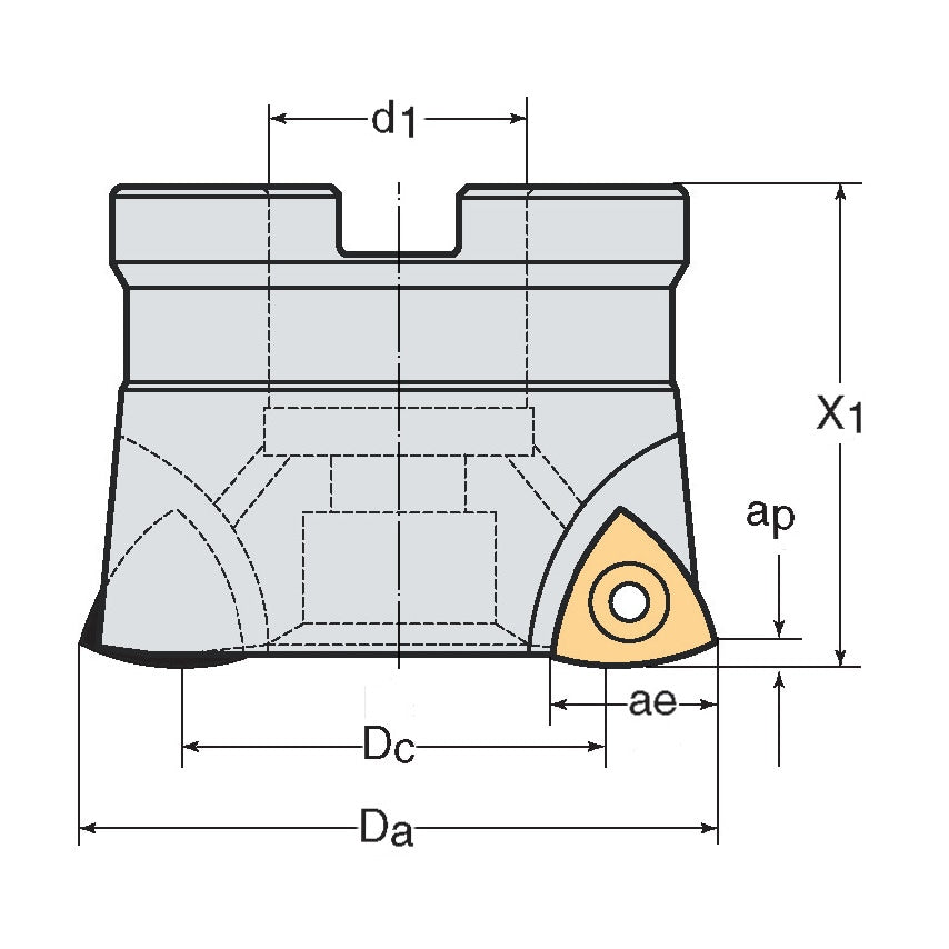 F2330.B.052.Z03.02 Milling Cutter