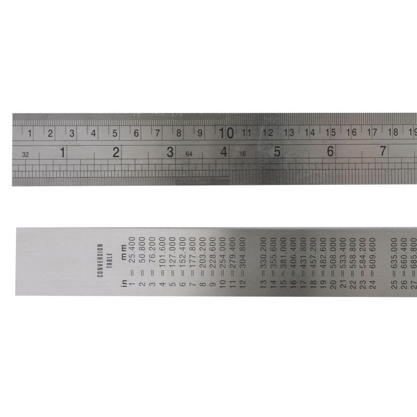 F39ME Steel Rule 1 Metre/39in