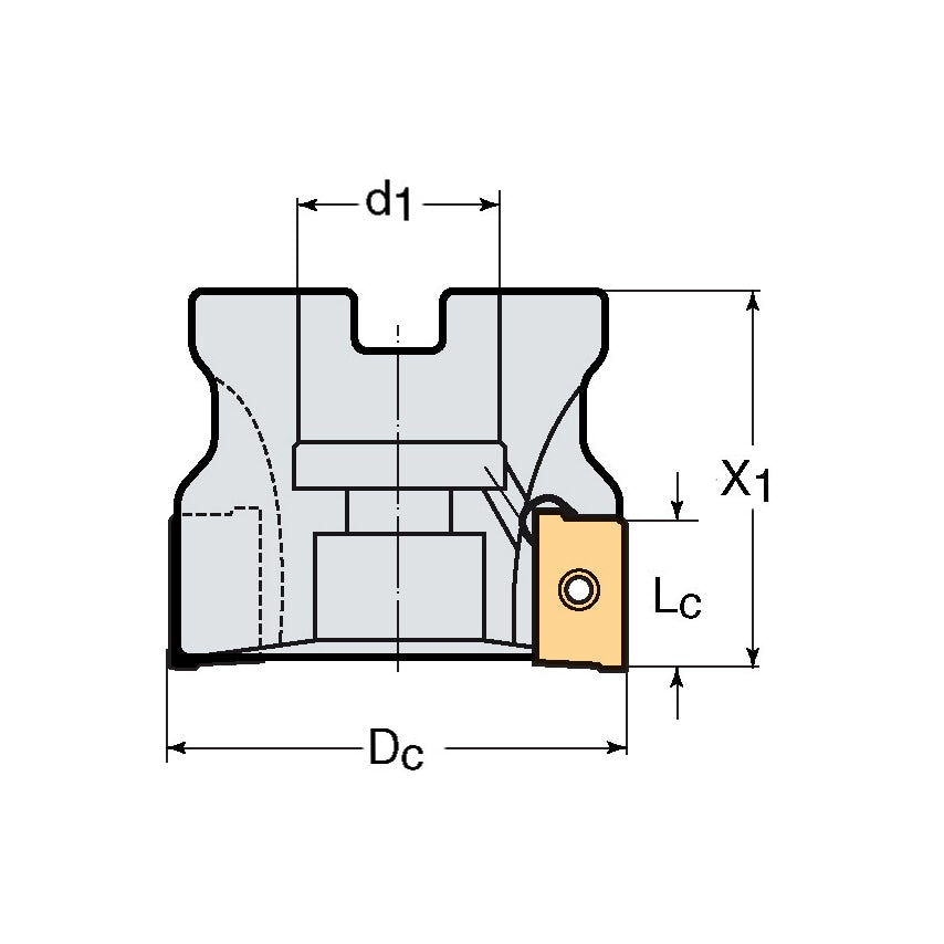 F4042.Z16.012.Z01.08XTRATECMILLING Cutter