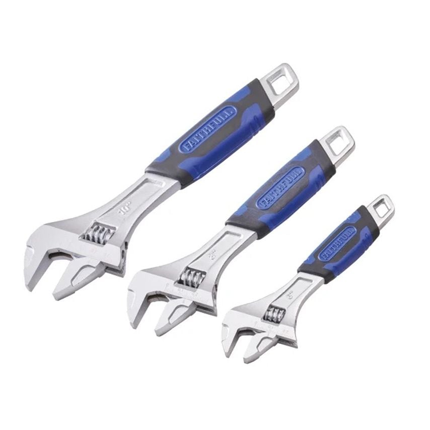 FAIAS3PieceA Adjustable Spanner Set 3 Piece