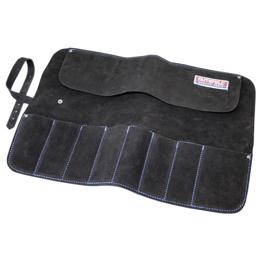 FAILCR8B 8 Pocket Leather Chisel Roll