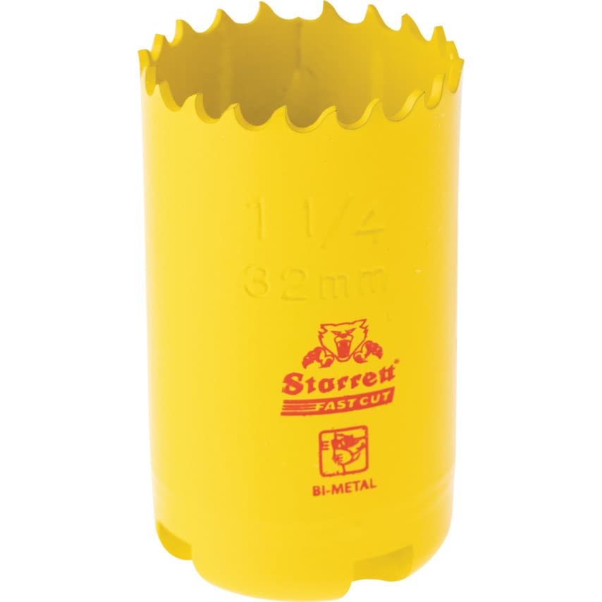 FCH0114 32mm (1.1/4") Hole Saw Bi-Metal Fast Cut Constant Pitch