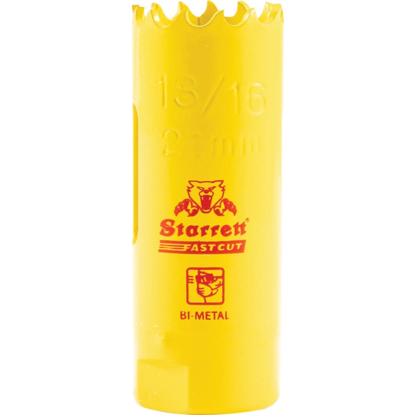 FCH1036 21mm (13/16") Hole Saw Bi-Metal Fast Cut Constant Pitch